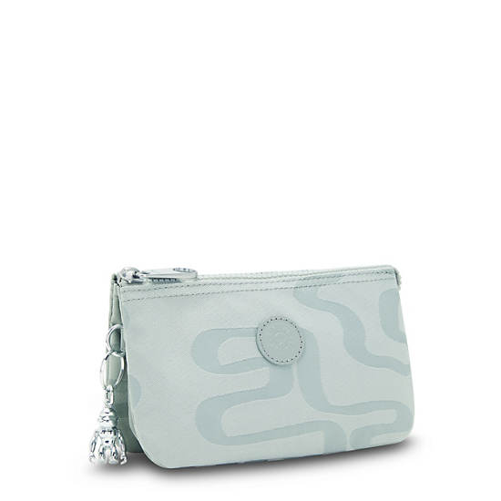 Kipling Creativity Large Printed Pouch Taske Turkis | DK 2097UZ